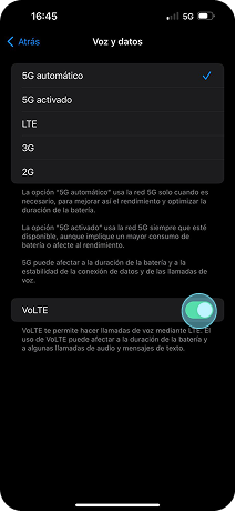 VoLTE paso 6
