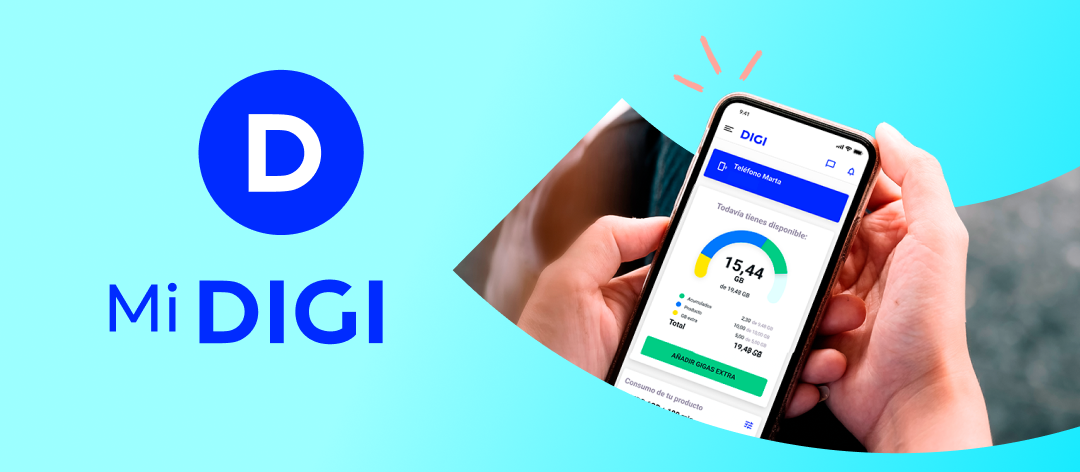 Regístrate en Mi DIGI y disfruta de 50 GB extra gratis en tu móvil